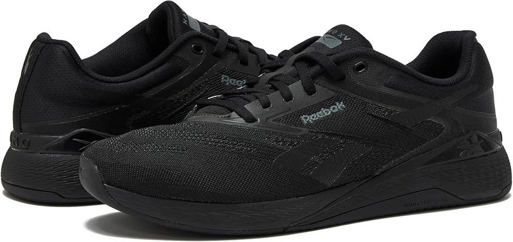Reebok Nano X5 Sneakers Mens US 8.5 Core Black Training Running Shoes VER750
