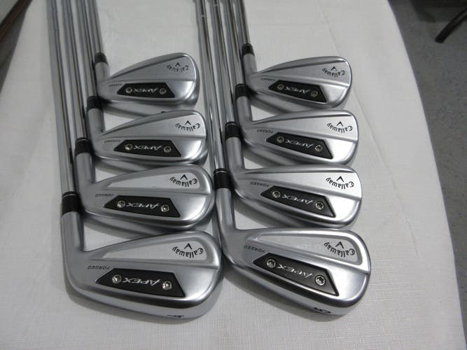 Callaway Apex Ai200 & Ai300 Combo Iron Set - 4-PW, AW - Regular Steel - MINT