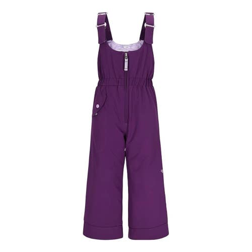Obermeyer Snoverall Pants Kids 7 Purple Water-Resistant Adjustable Straps JZZ495