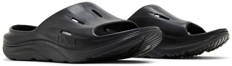 Hoka One One Ora Recovery Slide 3 1135061 Mens US 11 Black Slip On Sandal VER755