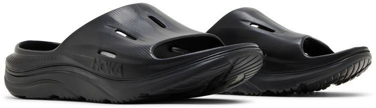 Hoka One One Ora Recovery Slide 3 1135061 Mens US 11 Black Slip On Sandal VER755