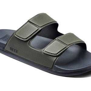 Reef Cushion Tradewind CI9889 Slide Mens US 9 Olive Green Slip On Sandals VER801