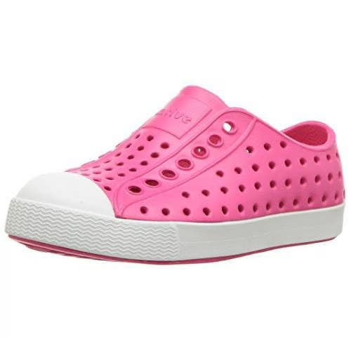 Native Shoes Jefferson Sneaker Toddler US 5 Pink Waterproof Slip On Shoes VER929