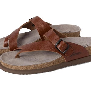 Mephisto Helen Thong Women's US 10 Desert Leather Adjustable Strap Sandal VER883
