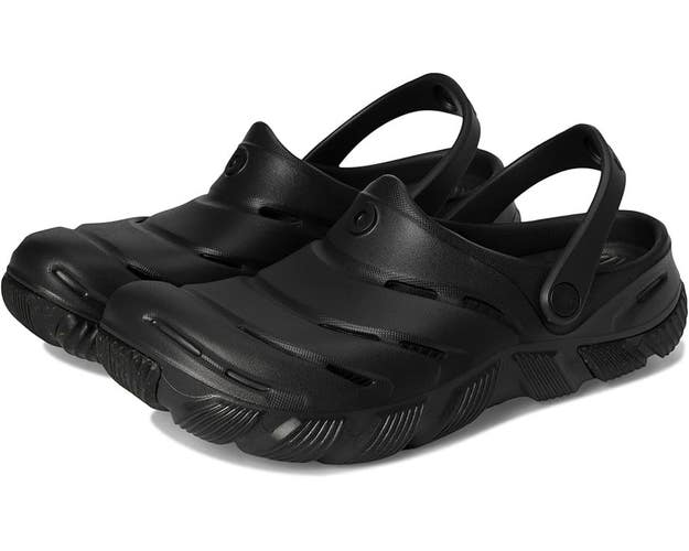 Bogs Boga 73455-001 Clog Mens 11 Black Round Toe Slip On Slingback Boots VER790