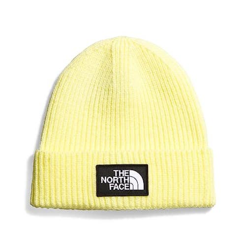 The North Face TNF Logo Box Beanie Unisex Sun Sprite Ribbed Knit Cuffed JZZ260