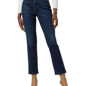 Hudson Jeans Holly Women's 32 Blue Denim High Rise Straight Leg Ankle JZZ327