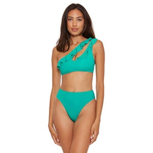 Becca by Rebecca Virtue Socialite Jasper Vivienne Womens Small Bikini Top JZZ472