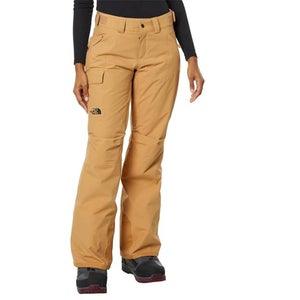 The North Face Freedom Snow Pants Womens Small Brown Insulated Waterproof JZZ258