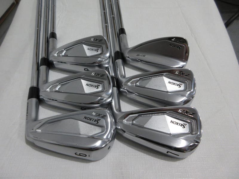 Srixon ZXi4 ZXi5 ZXi7 Combo Iron Set - 6-PW, AW - DG Mid S300