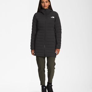 The North Face Belleview Jacket Women's 1X Plus Black Stretch Down Parka JZZ262