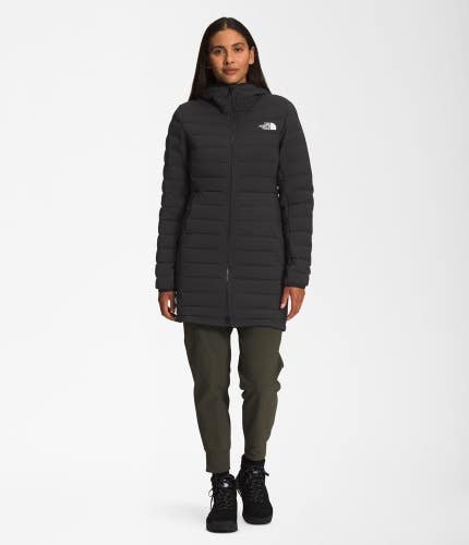 The North Face Belleview Jacket Women's 1X Plus Black Stretch Down Parka JZZ262
