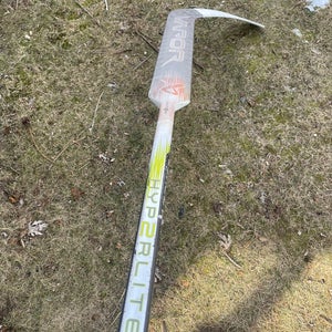 Intermediate Bauer Hyperlite 2 Regular Goalie Stick 23" Paddle (Used) ***NEED TO GET RID OF***