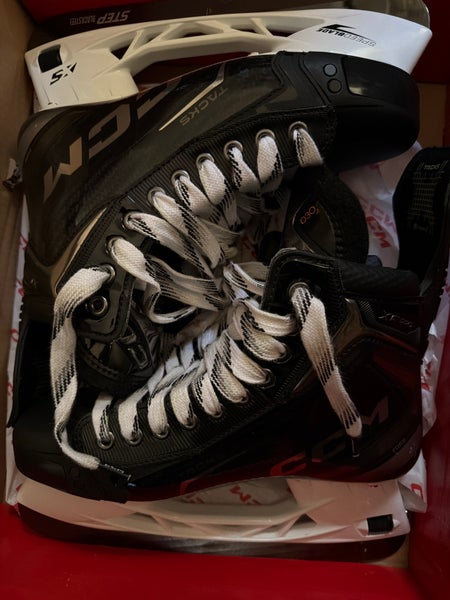 2024 CCM Tacks XF Pro Hockey Skates Regular Width 8 (New)