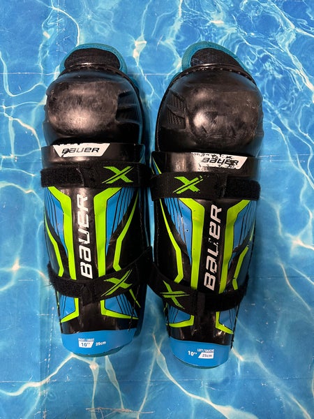 Youth Bauer X Shin Pads 10" (Used)