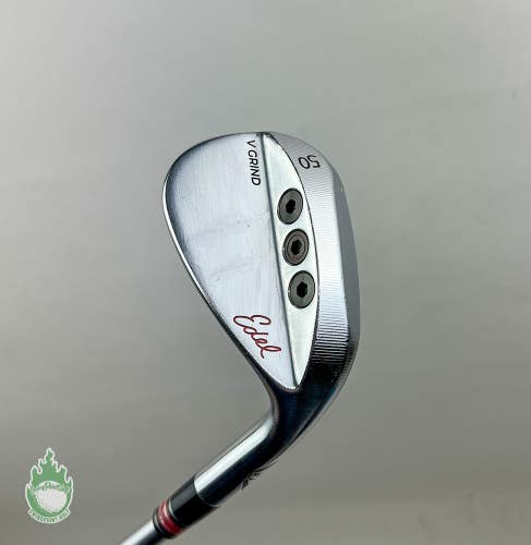 Used RH Edel SMS V Grind 50* Gap Wedge KBS C-Taper 120g Stiff Steel Golf Club