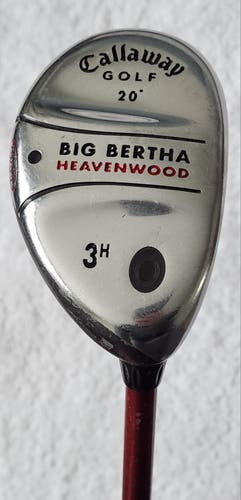 Men's Callaway Big Bertha Heavenwood 3 Hybrid 20° RH; Graphite Shaft
