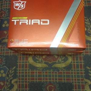 Wilson Staff 2024 Yellow TRIAD Golf Balls