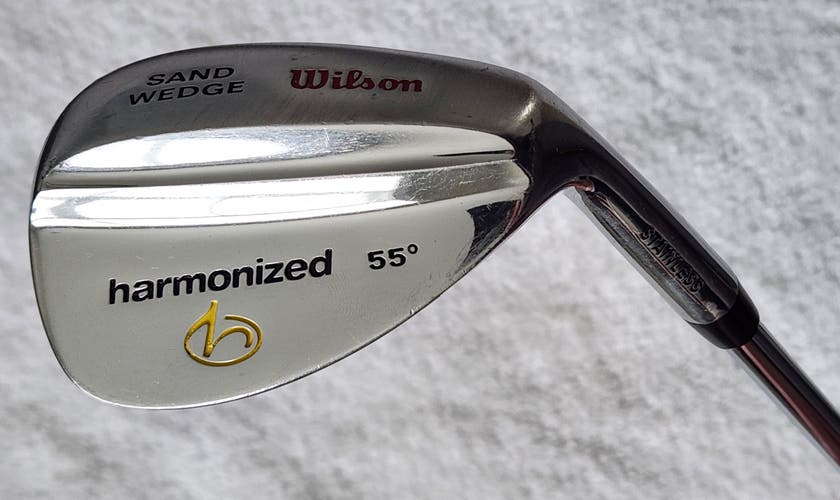 Wilson Harmonized Sand Wedge 55° RH; Steel Shaft