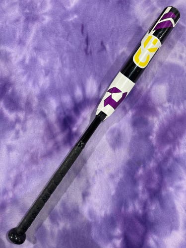 White 2025 DeMarini CF Composite Bat (-10) Composite 20 oz 30" (Used)