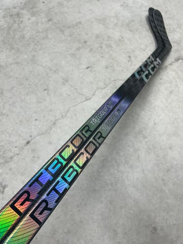 2 PACK 85 Flex P92 Senior CCM RibCor Trigger 8 Pro Left Hand Hockey Stick Pro Stock NHL (New)