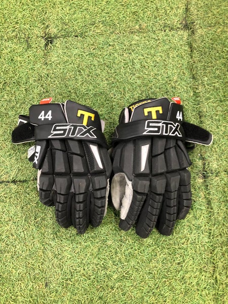 Towson University STX Surgeon RZR2 Lacrosse Gloves Large (Used)