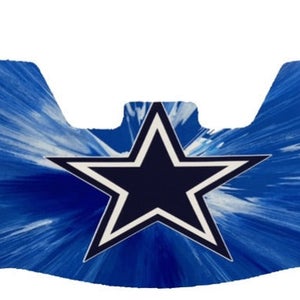 Cowboy Blue Star Visor Skin