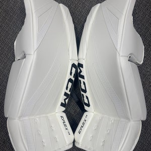 34" CCM EFlex 7.5 34 +1 Goalie Leg Pads (New)