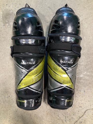 13" Intermediate Bauer Supreme Matrix Shin Pads