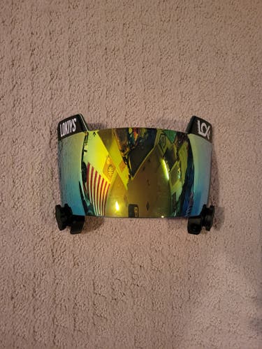 USED Lokiys helmet visor