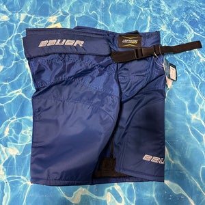 Large Junior Bauer Supreme Total one MX3 Pant Shell (New)