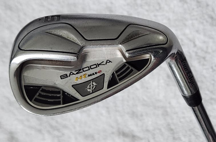 Tour Edge Bazooka HT Max-D Sand (S) Wedge RH; Steel Shaft