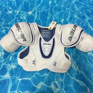 Large Junior Bauer Nexus 4000 Shoulder Pads (New)
