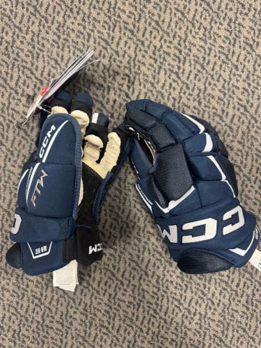 CCM Navy JetSpeed FTW Gloves 13" (New)