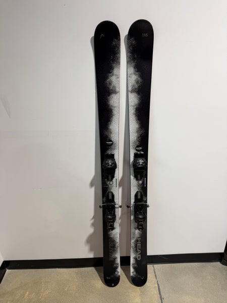 HEAD Oblivion 116 Skis – 181cm – w/ Tyrolia Attack 13 LYT Bindings