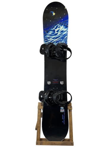 159cm Lib Tech Emma P Snowboard W/ Burton Bindings