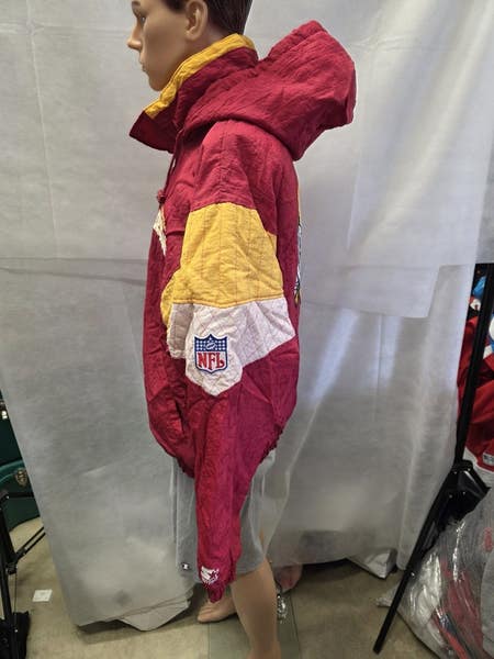 Vintage Washington Redskins Starter Full Zip Hooded Jacket XL NFL