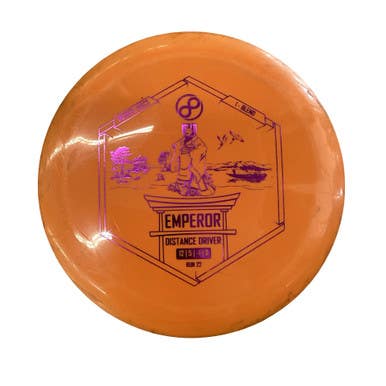 Used Infinite Discs EMPEROR Disc Golf Driver Orange 11760-S000086705