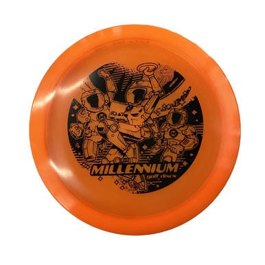 Used Millennium Q VELA 1.2 Disc Golf Driver Orange 11760-S000086704