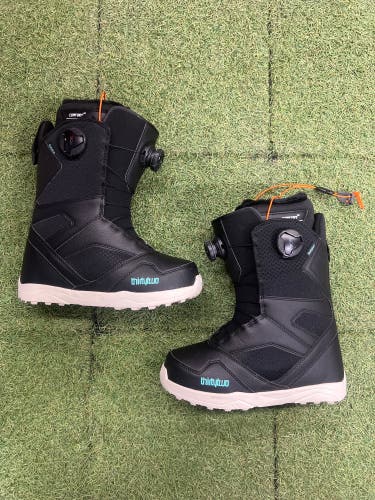 Women's Size M 6.5 (W 7.5) Thirty Two STW Double BOA Snowboard Boots (Used)
