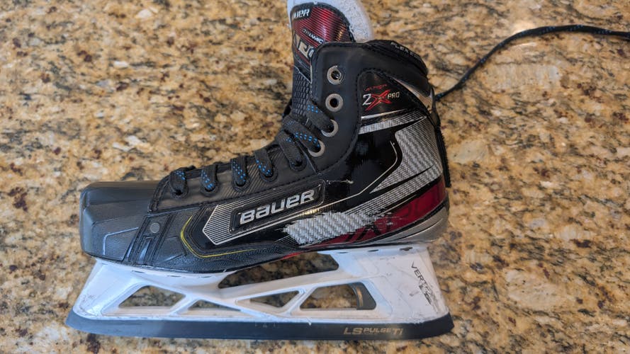 Bauer Vapor 2X Pro Hockey Goalie Skates Size 9