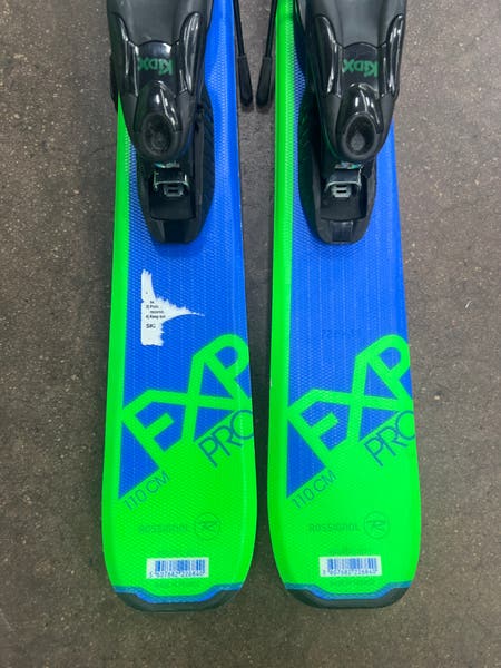 2017 Kid's 110cm Rossignol Experience Pro Skis | Look Kid-X