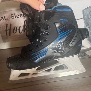 2024 Bauer GSX Hockey Goalie Skates Extra Wide Width Size 5 (Used)