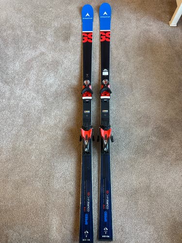 Dynastar Speed Course WC GS 175 cm Racing Skis With Bindings Max Din 12 (Used)