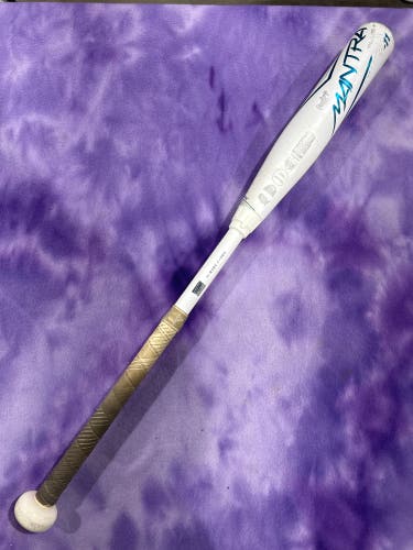 White 2023 Rawlings Mantra Composite Bat (-11) Composite 18 oz 29" (Used)