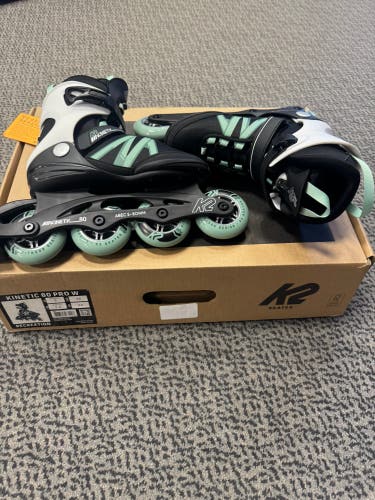 K2 Women’s Kinetic 80 Pro Inline Skates Size 6 (New)