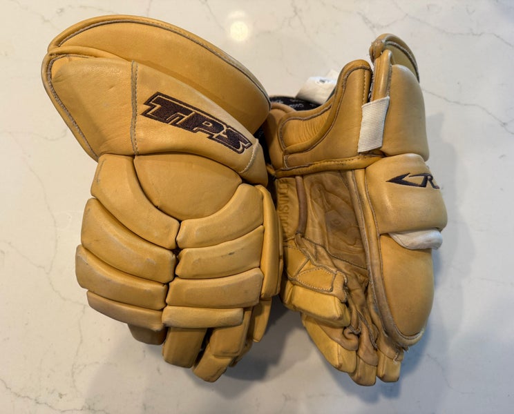 Louisville TPS Natural Tan Leather Gloves 14"