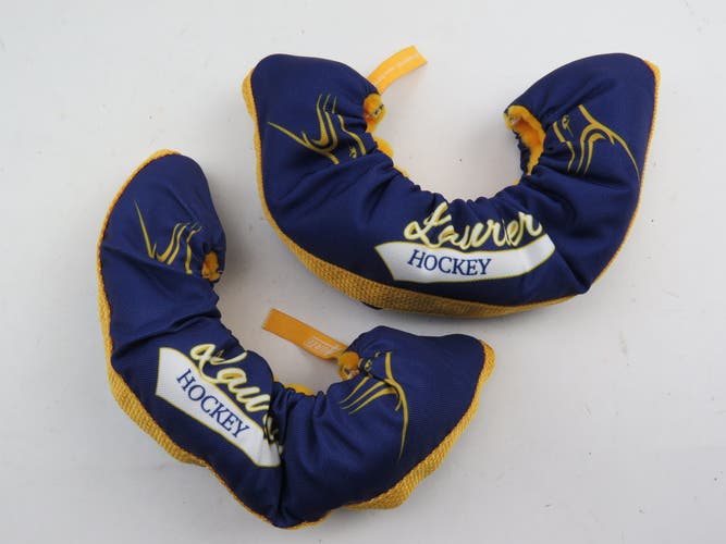 Laurier Golden Hawks Pro Stock Team Issued Hockey Player Skate Soakers