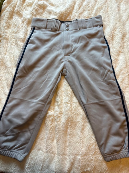 Gray Unisex Large Youth Easton Game Pants (New)