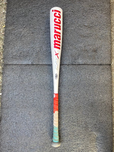 2023 Marucci CATX Alloy USSSA Certified Bat (-10) 18 oz 28" w/ Custom Grip (Used)